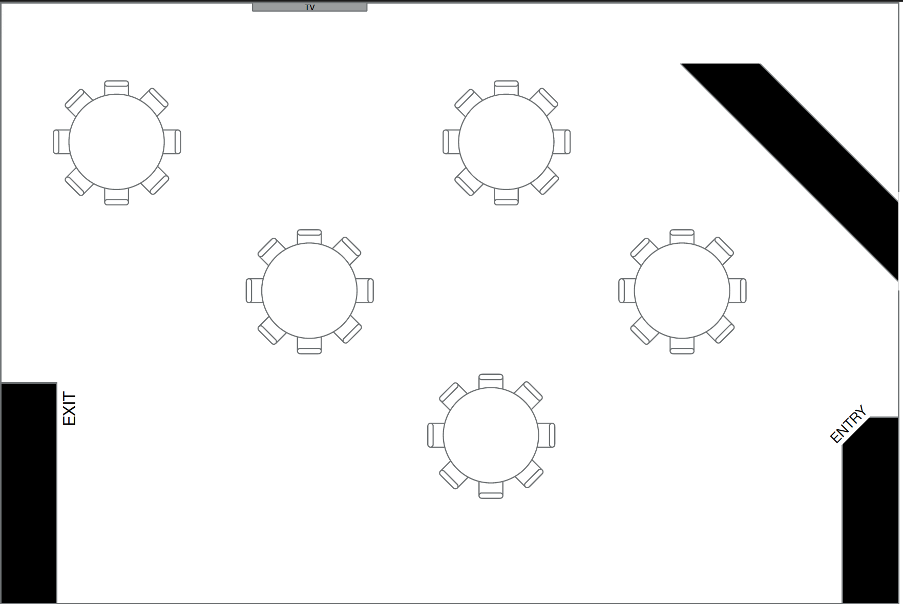 Chefs Table Layout A | OneThirtyFive Prime