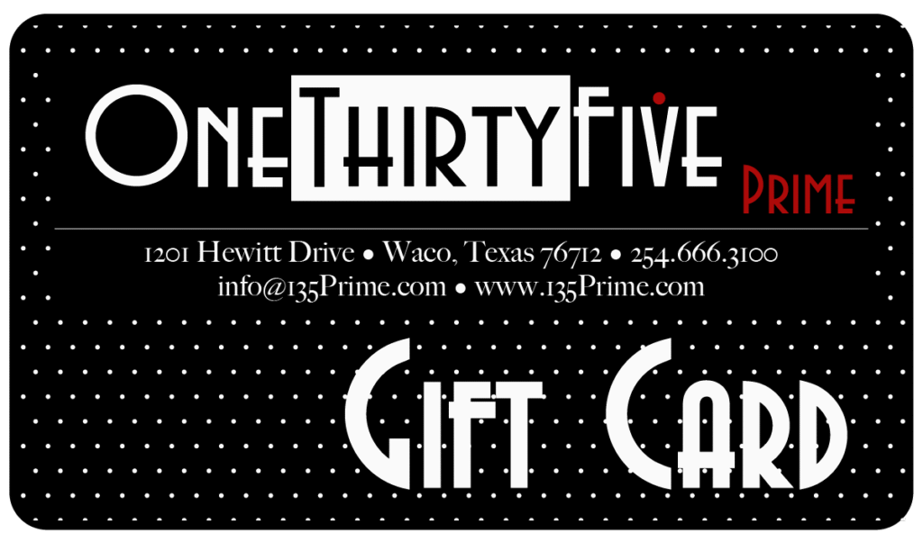 135 Prime Gift Card